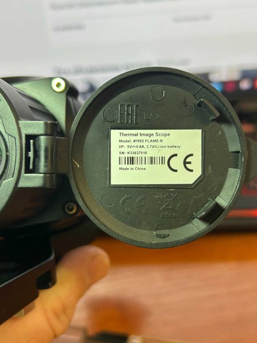 Тепловізійний приціл Konus Flame-R 2.5x-20x VOx 256x192\19мм\1000м