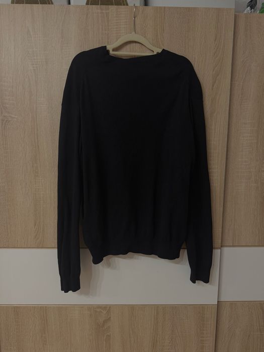 Sweter Polo Ralph Lauren L prima cotton vneck w serek nowsza kolekcja