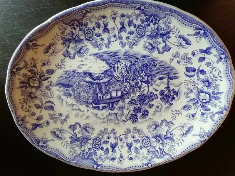 Travessa em Faiança da Ironstone Tableware	Como Nova!!*