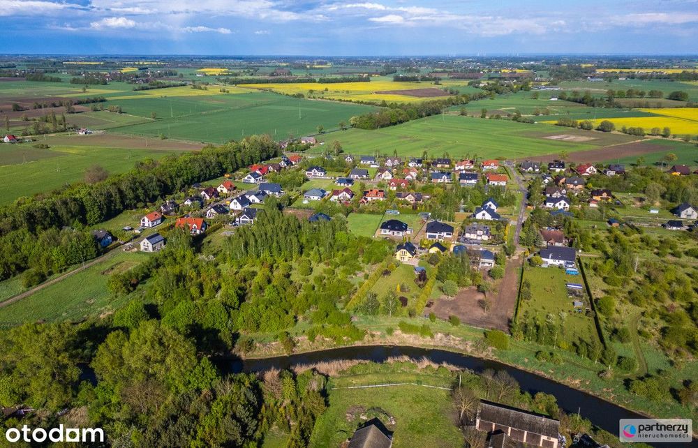 Duża działka budowlana, zabudowa mieszkaniowa