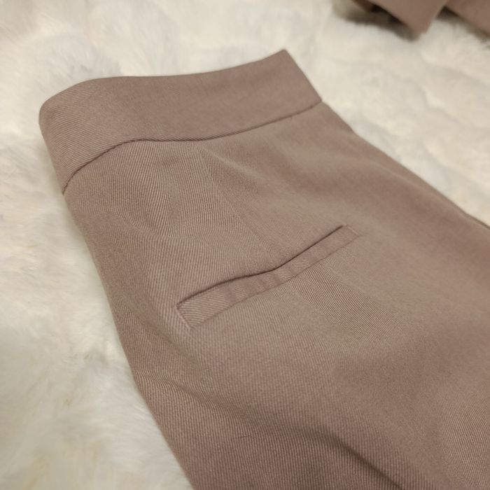 ZARA Women Suit / Elegant Beige Tailored Set  Garnitur Damski 34 Taup