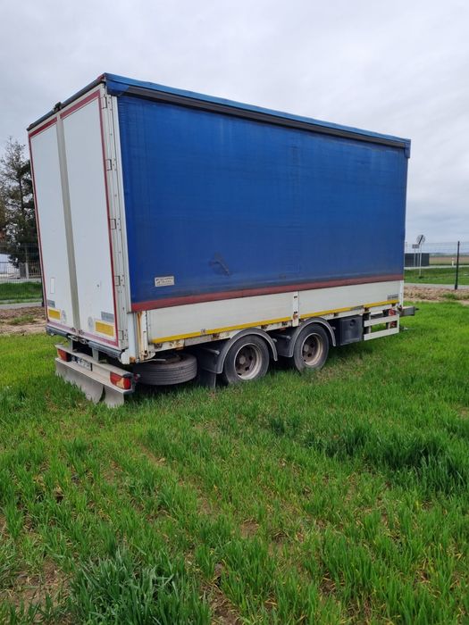 Przyczepa tandem  ciężarowa