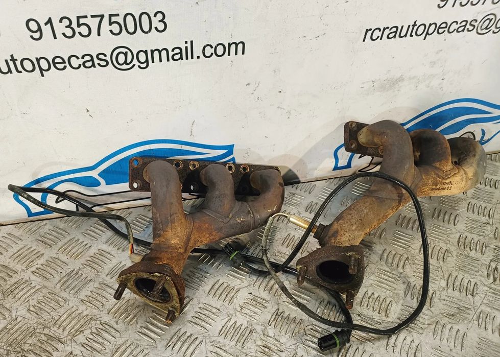 COLETOR ESCAPE INOX SONDA LAMBDA BMW SERIE 3 E36 COUPE 323i 24V 170CV