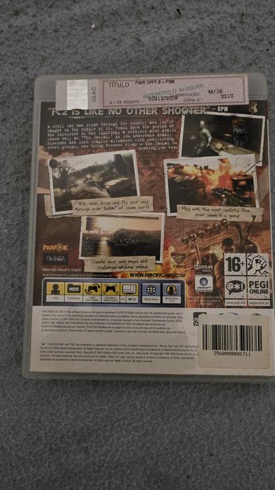 Farcry  2  ps3  em ótimo estado