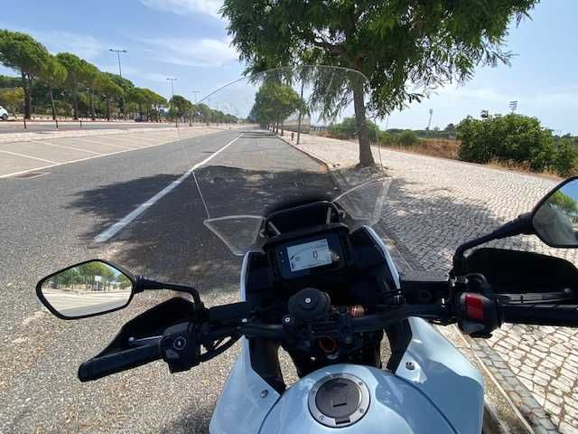 Oportunidade Honda NX 500 Carregada de extras