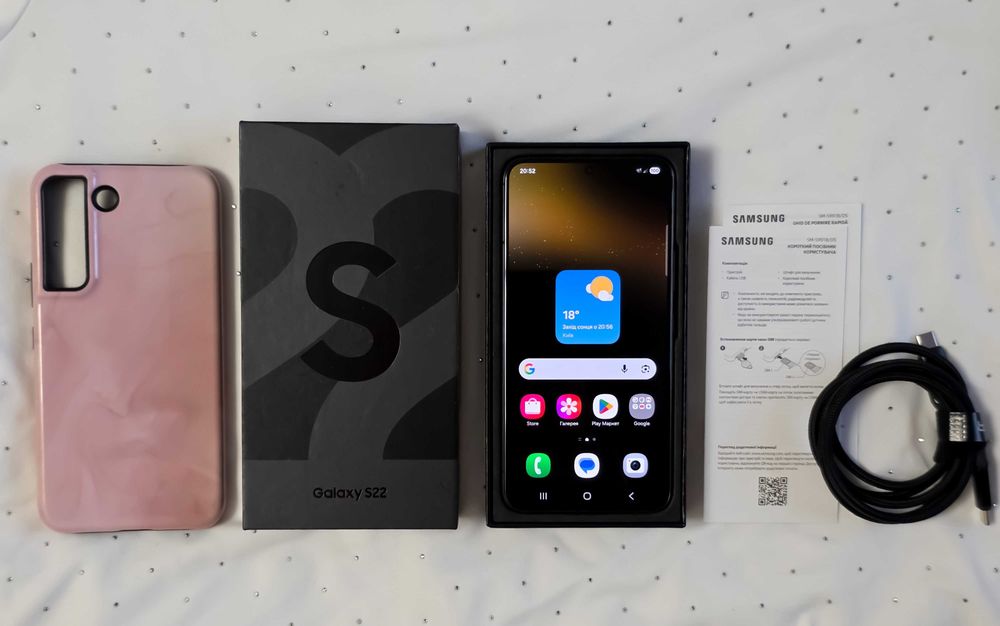 Samsung S22 256 Офіційний. Прекрасний стан