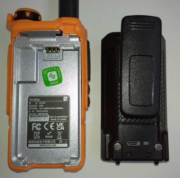 Quansheng UV-K6 Walkie Talkie 512KB