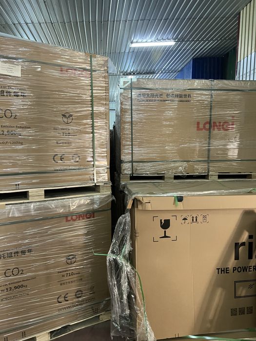 Сонячні панелі | Longi 605w | Risen | найкраща ціна