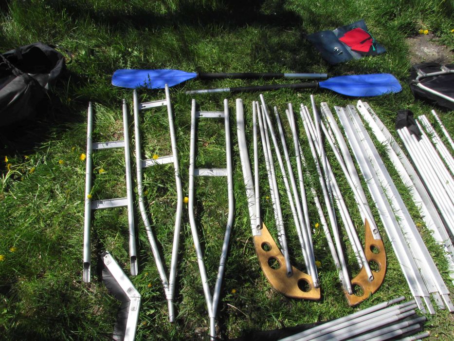 Туристическая байдарка NERIS Alu-2 (комплектация Expedition)