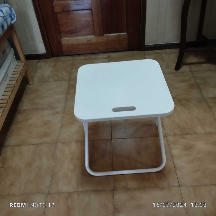 Banco ikea Dobrável Branco