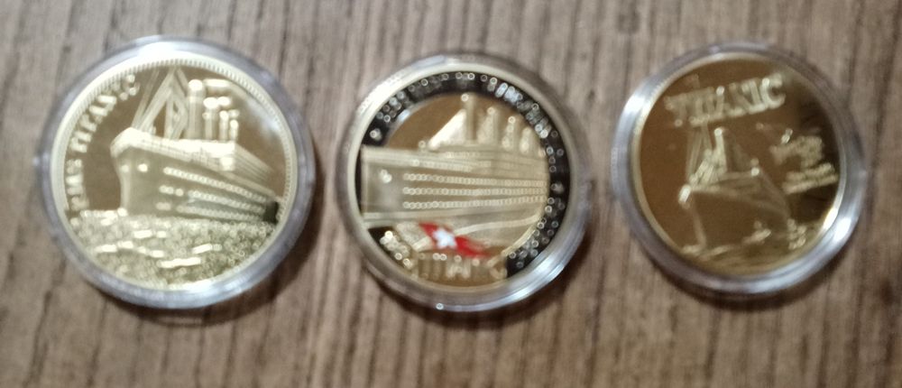 Moedas novas do Titanic