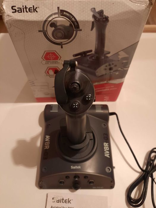 Joystick Saitek AV8R-03 SN- PS40 Aviator Flight Key