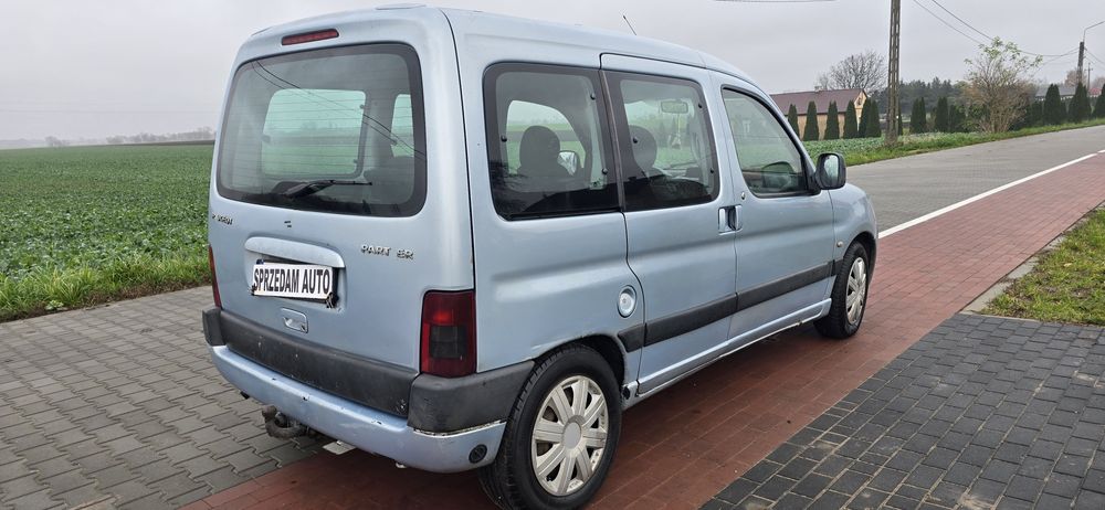 Peugeot Partner 1.6LPG 2004r, 2x boczne drzwi klima