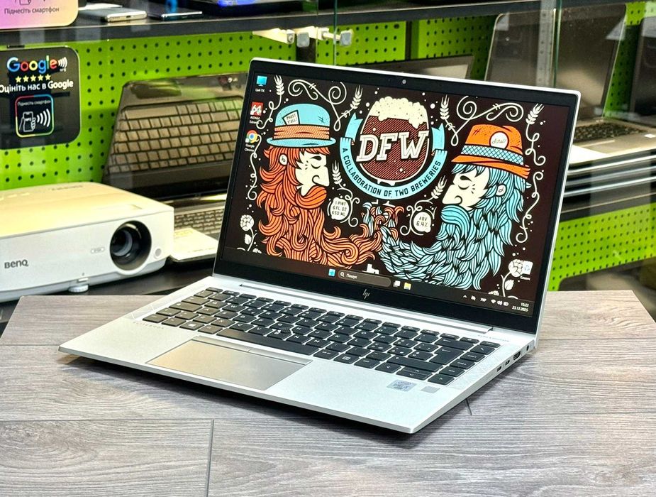 • Металевий ультрабук HP Elitebook 840 G7 / Core i5-10310u / Type-C •