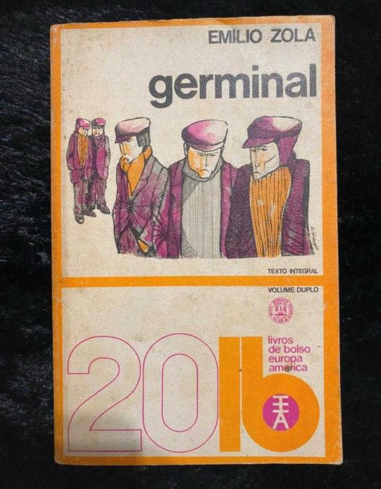 Émile Zola – Germinal, Livros de Bolso Europa-América nº 20 1971