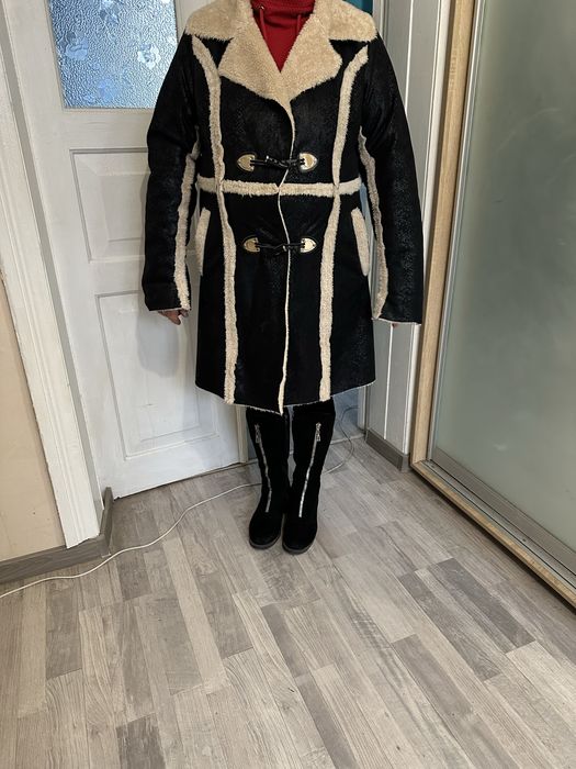 Дубленка з єкозамші