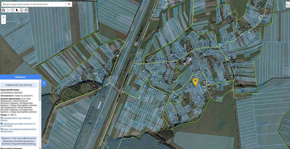 Продаж земельної ділянки під житлову забудову, площа 14 соток