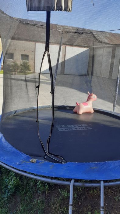 Trampolina 10ft 312cm siatka wewnętrzna profilowana