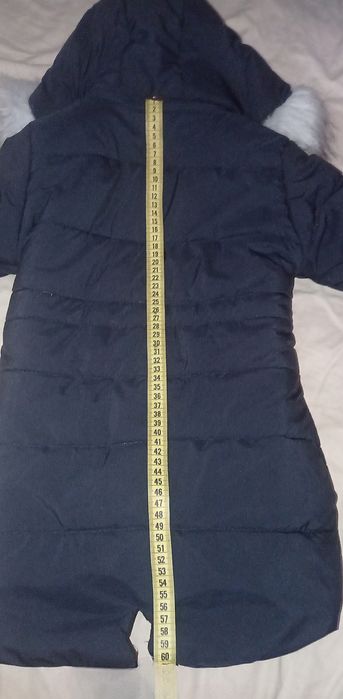 Зимова куртка пуховик пальто на дівчинку