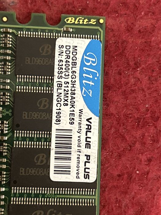 Pamiec Ram - 13 sztuk - DDR / DDR2 - sprawne