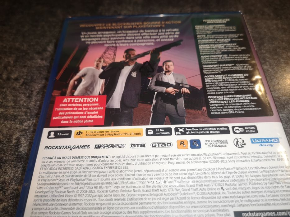 GTA 5 PS5 gra PL (nowa w folii) sklep Ursus możliwa zamiana