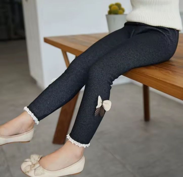 Теплі лосини, утеплені лосини для дівчинки на зріст 92-98 см