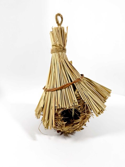 Соломенные гнезда для птиц, большой ассортимент, очень красивые