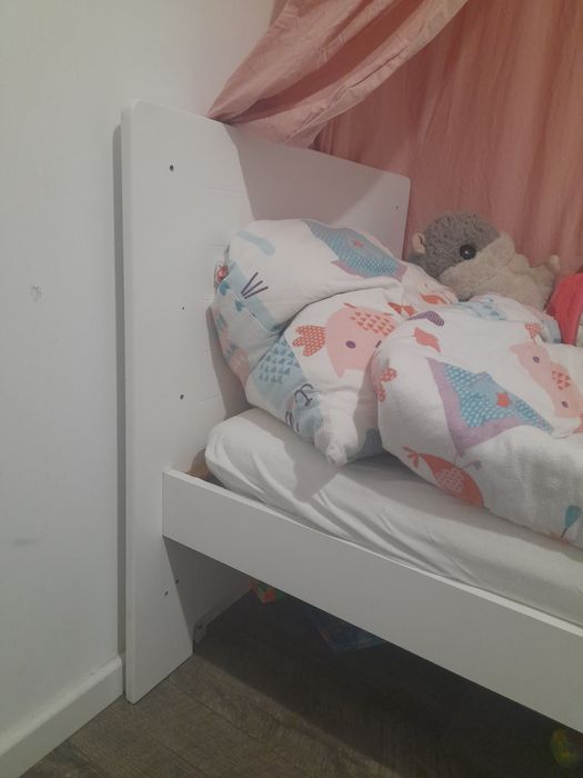 ŁÓŻECZKO dziecięce 120x70 Bellamy od 0 do 7 lat