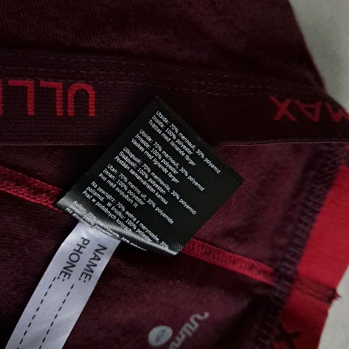 Legginsy termiczne Ullmax rajstopy merino wool