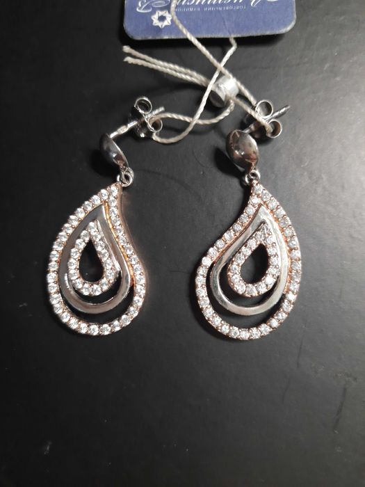 Серьги серебряные