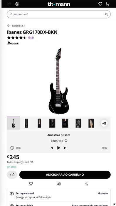 Guitarra Elétrica Ibanez
