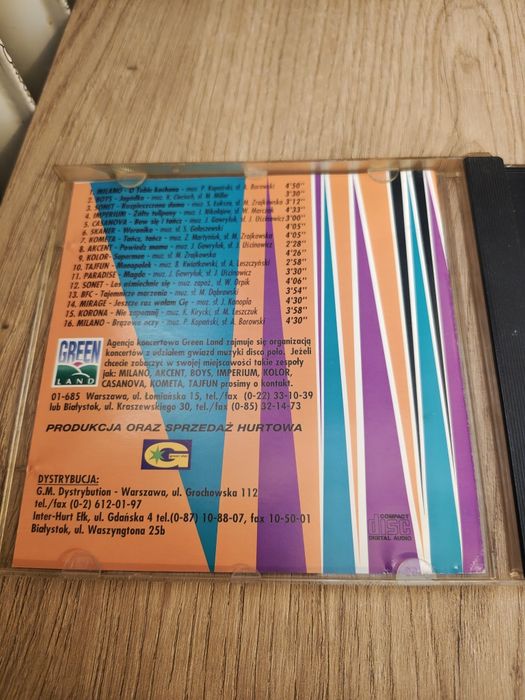 Cd Przeboje Disco Polo Vol. I 1995r