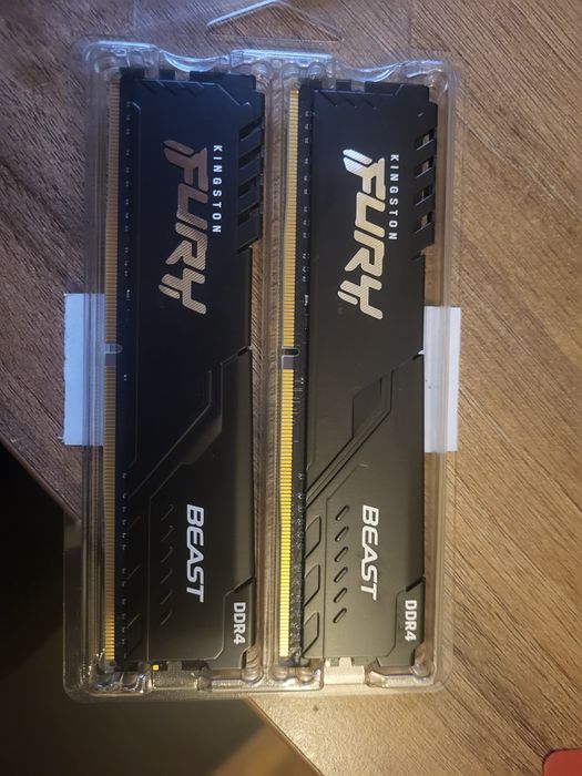 Kingston Fury Beast, DDR4, 32GB, 3200MHz, CL16 [KF432C16BBK2/32]