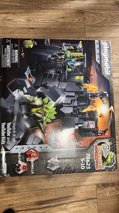Playmobile  Dino Rise 70623 Kryjówka / Baza Nowy Fabrycznie Zamknięty