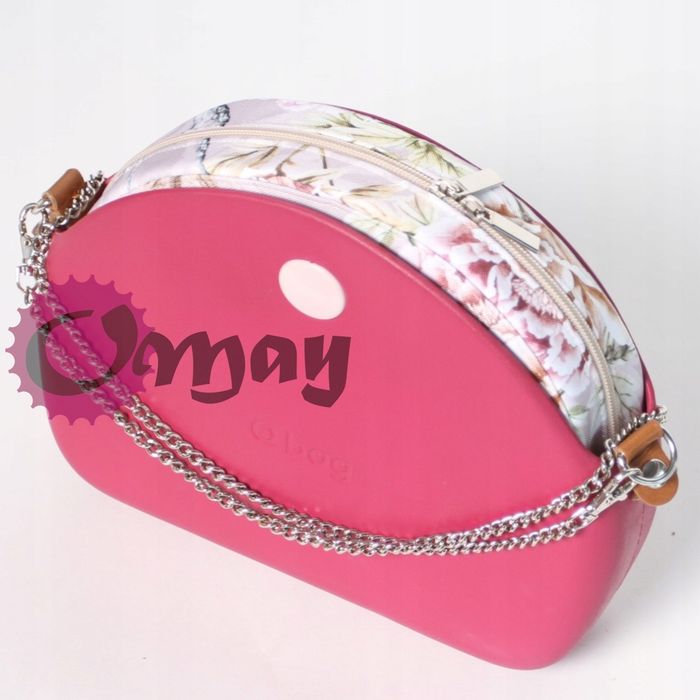 organizer Wkład do OBAG MOON LIGHT kwiaty brudny róż beż humus OMAY