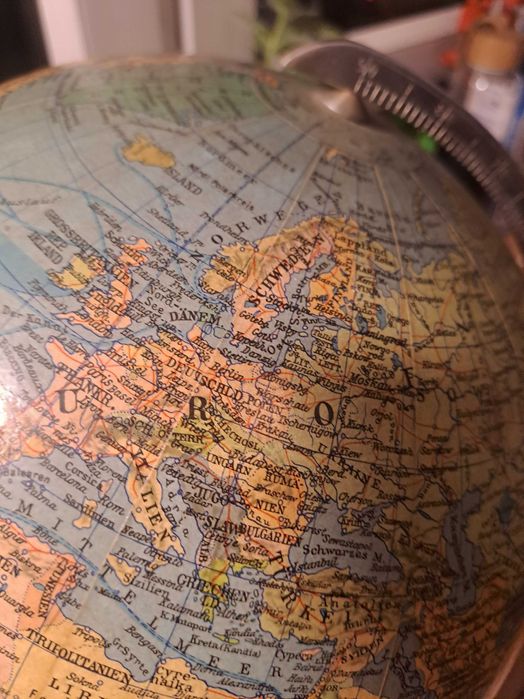 Globus Columbus, szklany lata 40