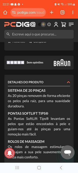 Depiladora Braun Silk - Epil 3