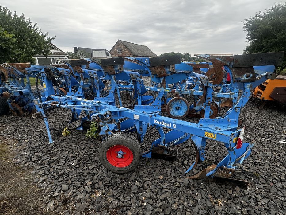 Lemken EurOpal 5 4-корпусний 3+1 полосовий ідеальний стан. Як opal 110, RABE Kuhn  плуг