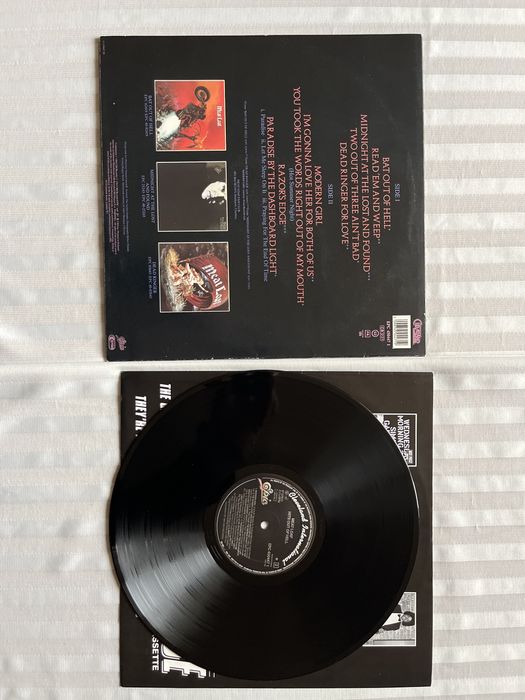 Meat Loaf Hits Out Of Hell Winyl LP