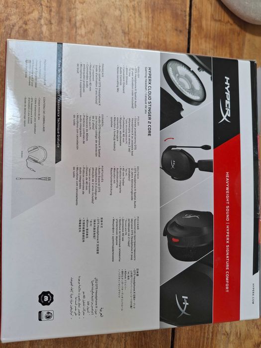 Headset Gaming HyperX Cloud Stinger 2 Core (PC - Preto)