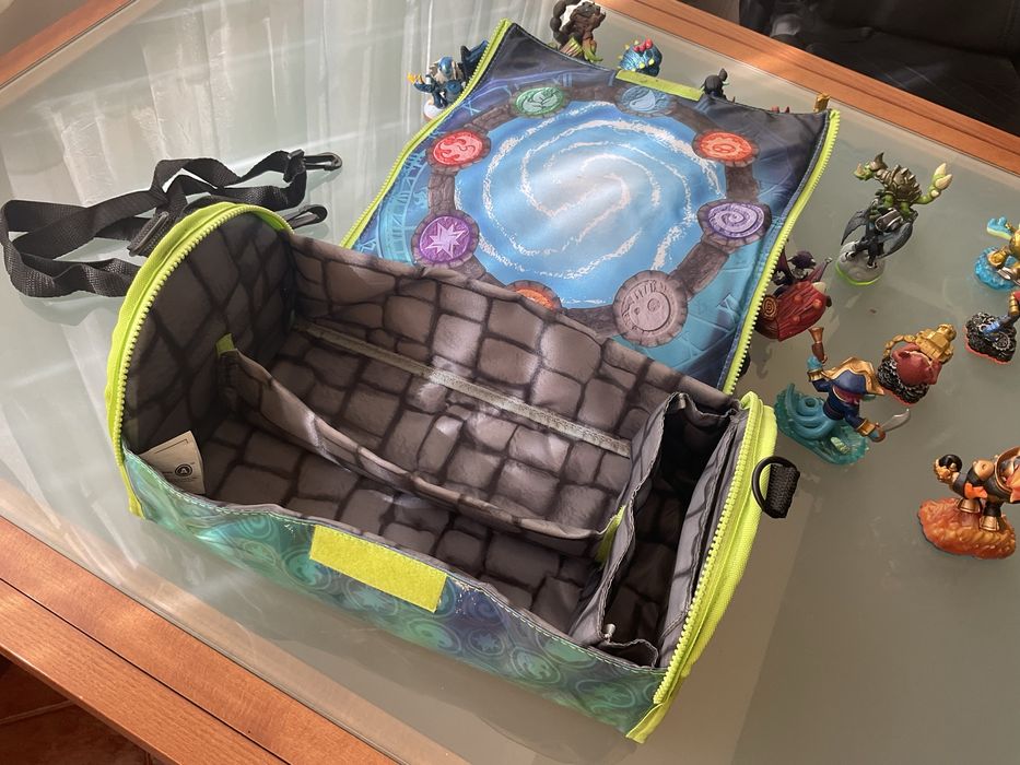 Pack skyalanders saco e bonecos