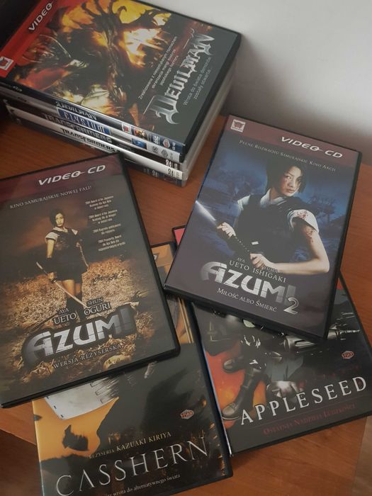 Filmy dvd/vcd 9 szt
