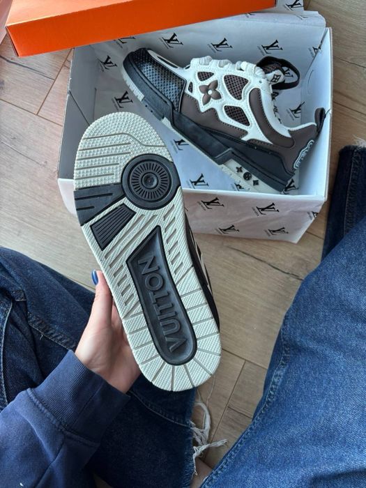 Louis Vuitton Skate Sneaker Brown White