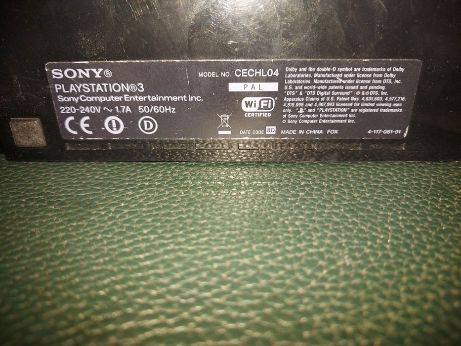 Sony PlayStation 3 pad DualShock diablo kable tv lcd 32 Panasonic