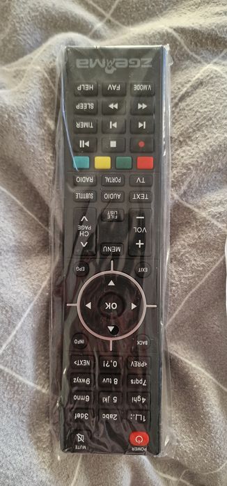 Pilot zdalnego sterowania do dekoderów marki Zgemma