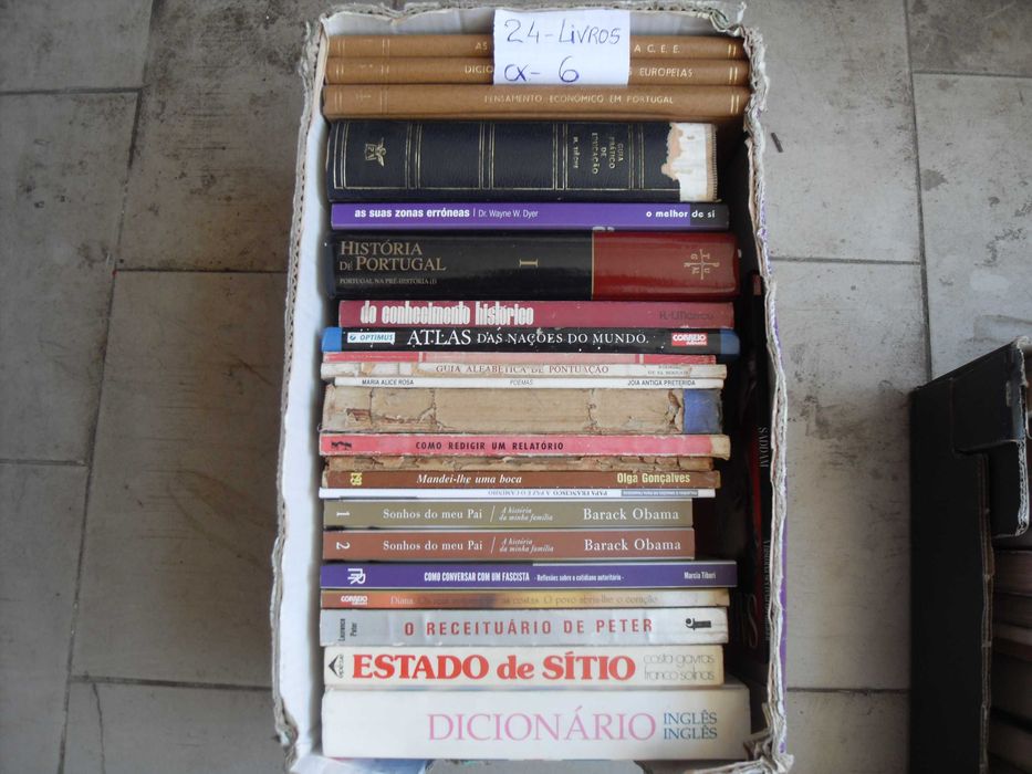Livros usados diversos LOTE 174 livros