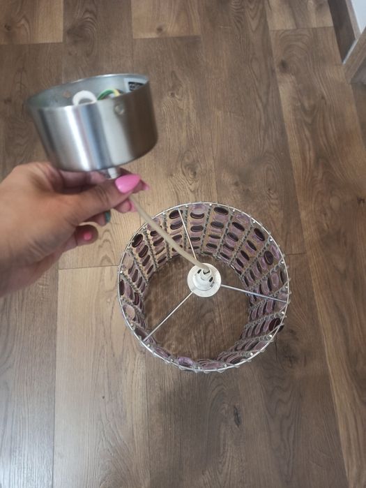 Żyrandol styl glamour