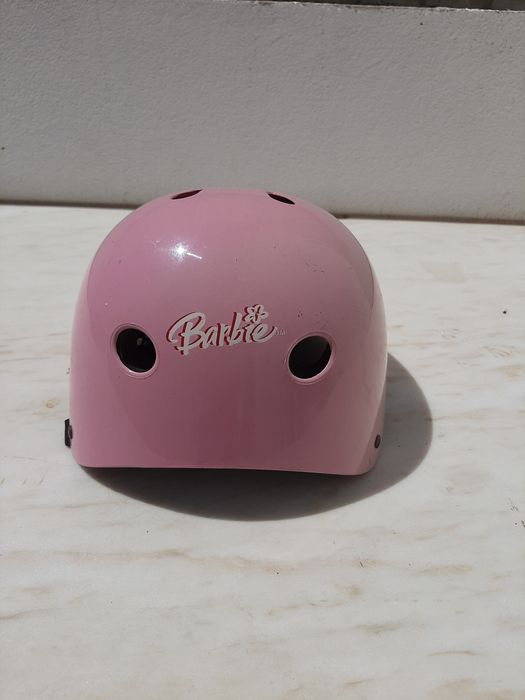 Capacete para bicicleta Barbie