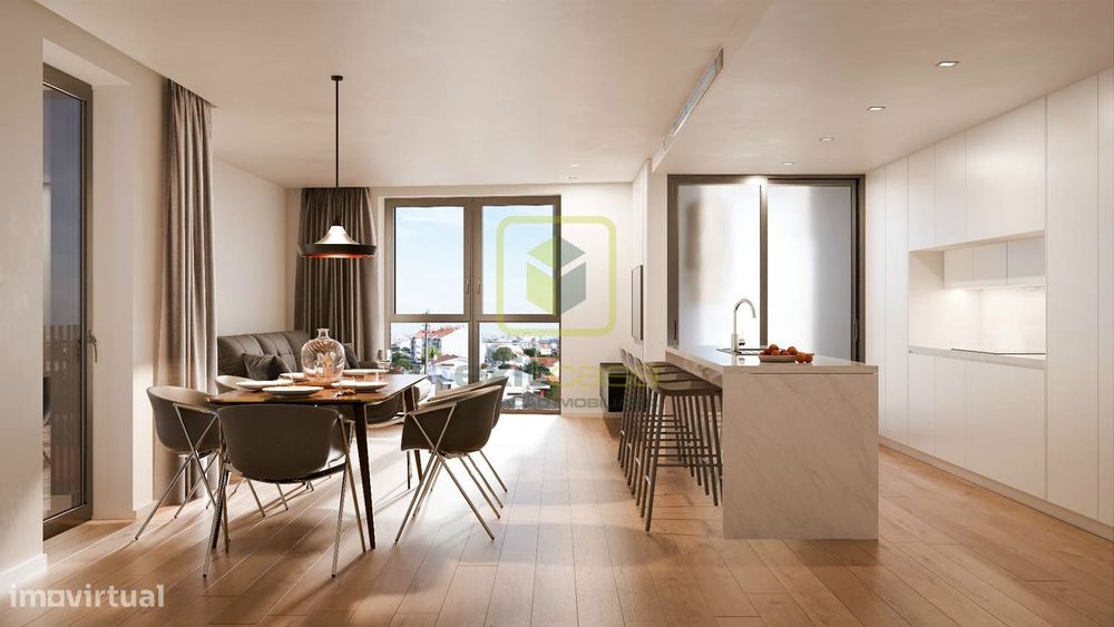 Apartamento T1 em Construção