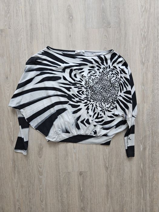 Blusa padrão zebra Scripta L